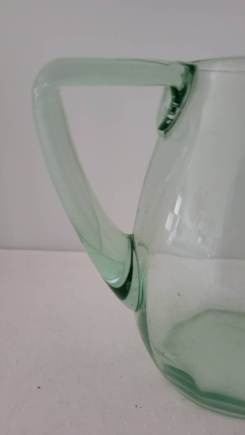 Blown glass carafe