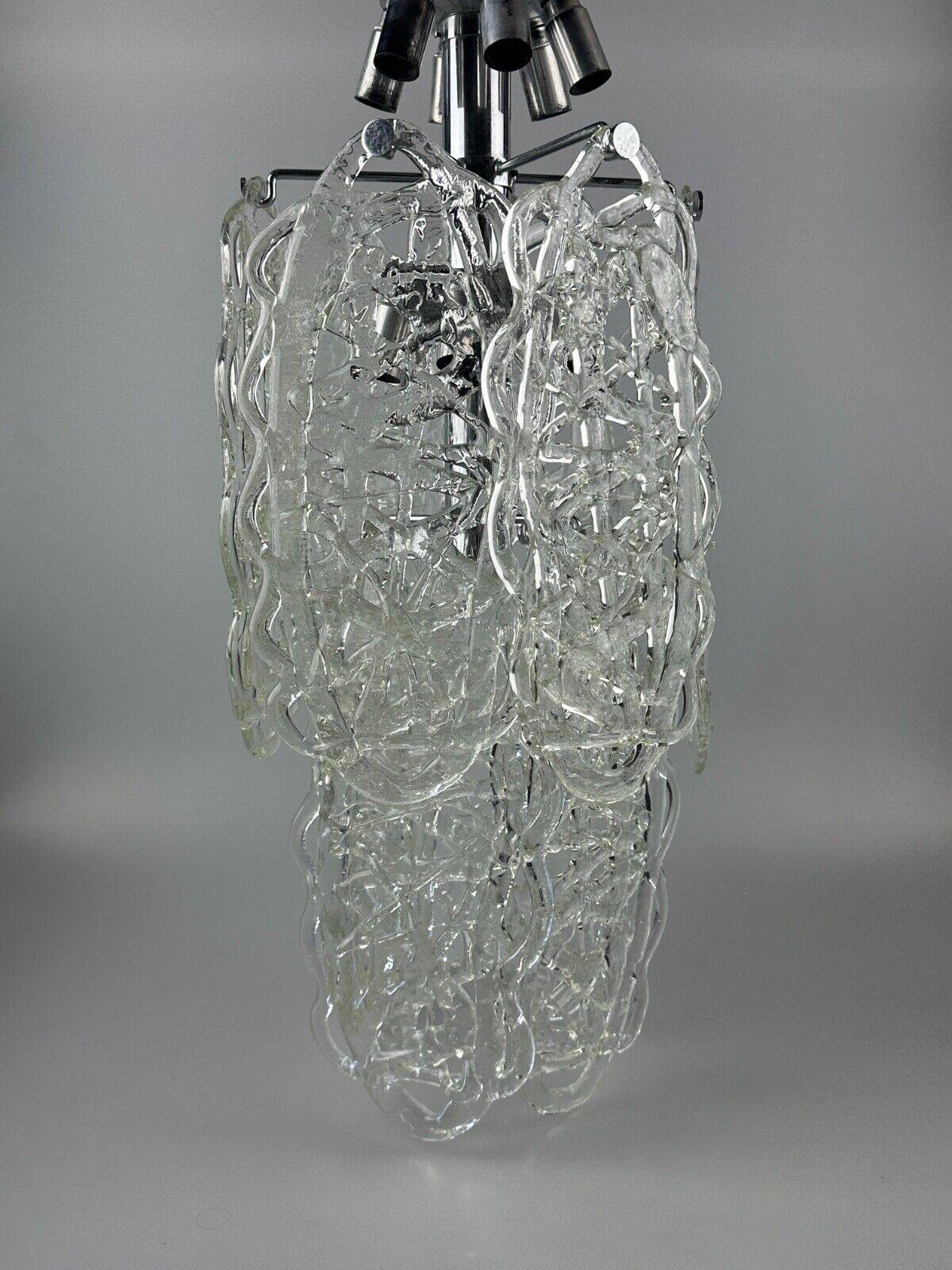 Av Mazzega chandelier in Murano glass 60s 70s