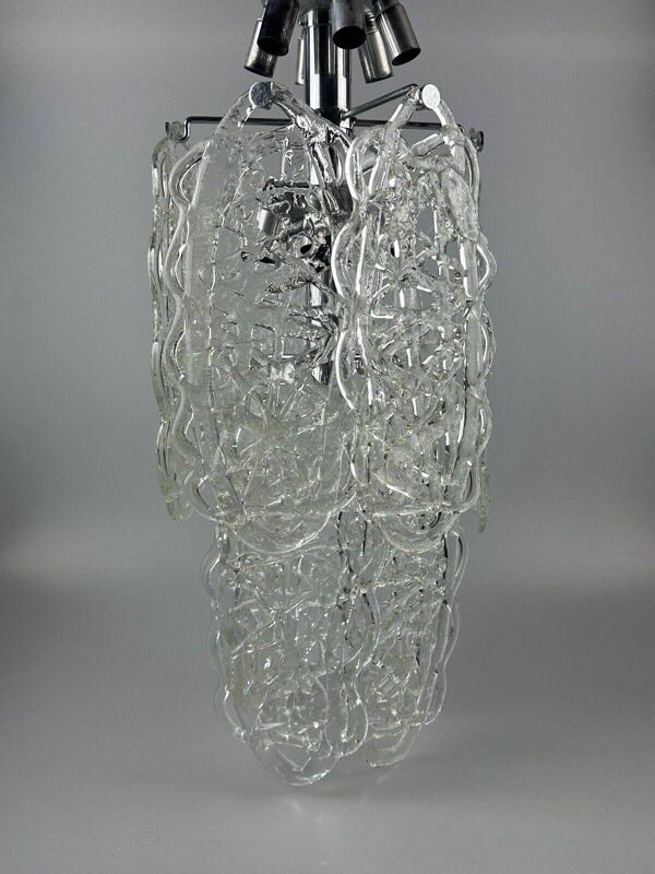 Lustre Av Mazzega en verre de Murano années 60 années 70