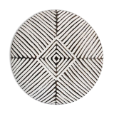 40cm bamileke traditional round shield