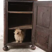 Unique 17th century cabinet portrait and scallop