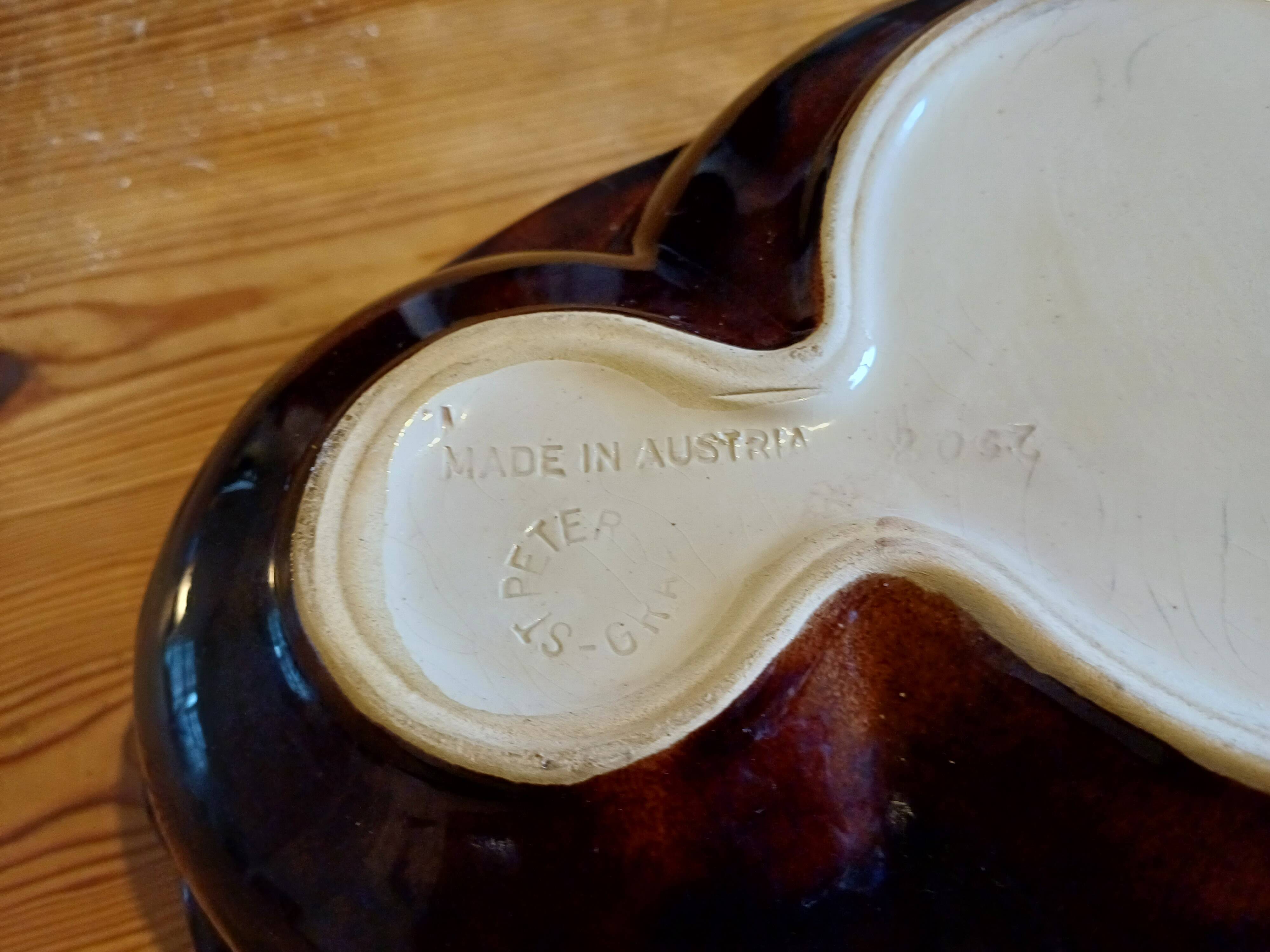 Barbotine Dish Grad St Peter Austria