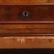 Antique chest of drawers in cherry and poplar, 19th century