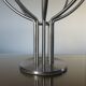 Modernist Scandinavian candlestick years 70 steel