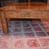 large Art Deco coffee table in amboyna burl
