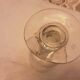 Antique 19th century glass, blown sand, bunches of grapes