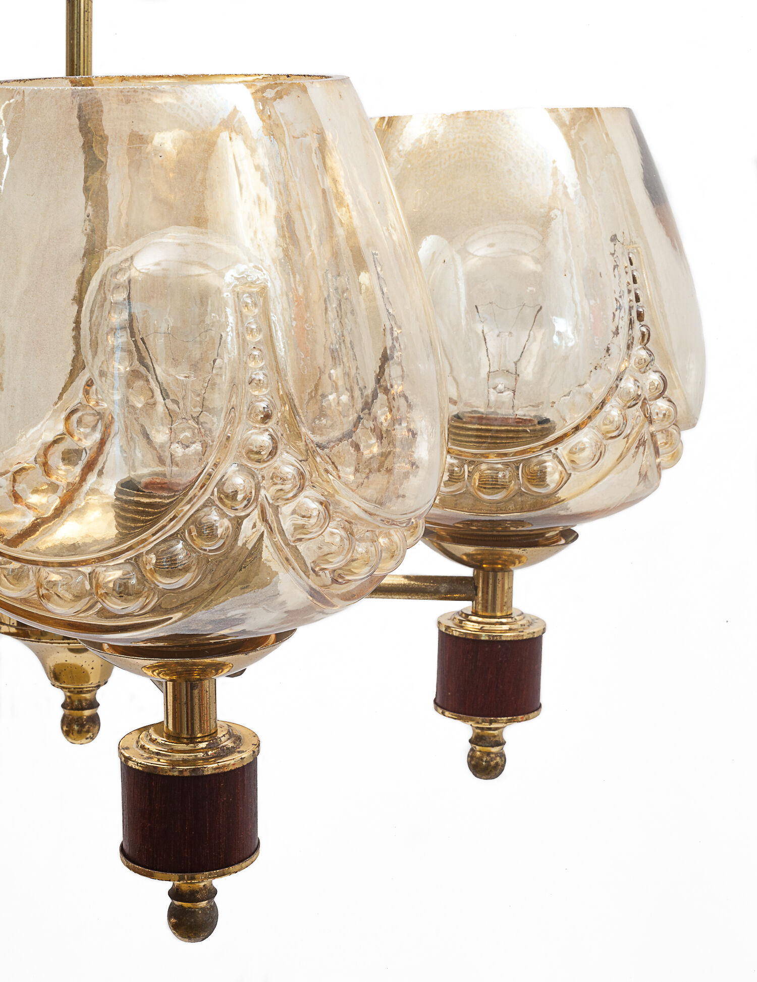 Chandelier in the taste of Jean Royère