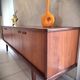 Mid-century Scandinavian teak sideboard design