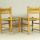 Paire de chaises Dordogne éditées par Robert Sentou, années 1970