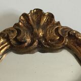 Former Golden shell mirror 21x29cm