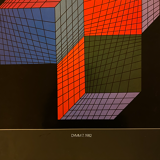 Poster Victor Vasarely - DYMM 7, 1982