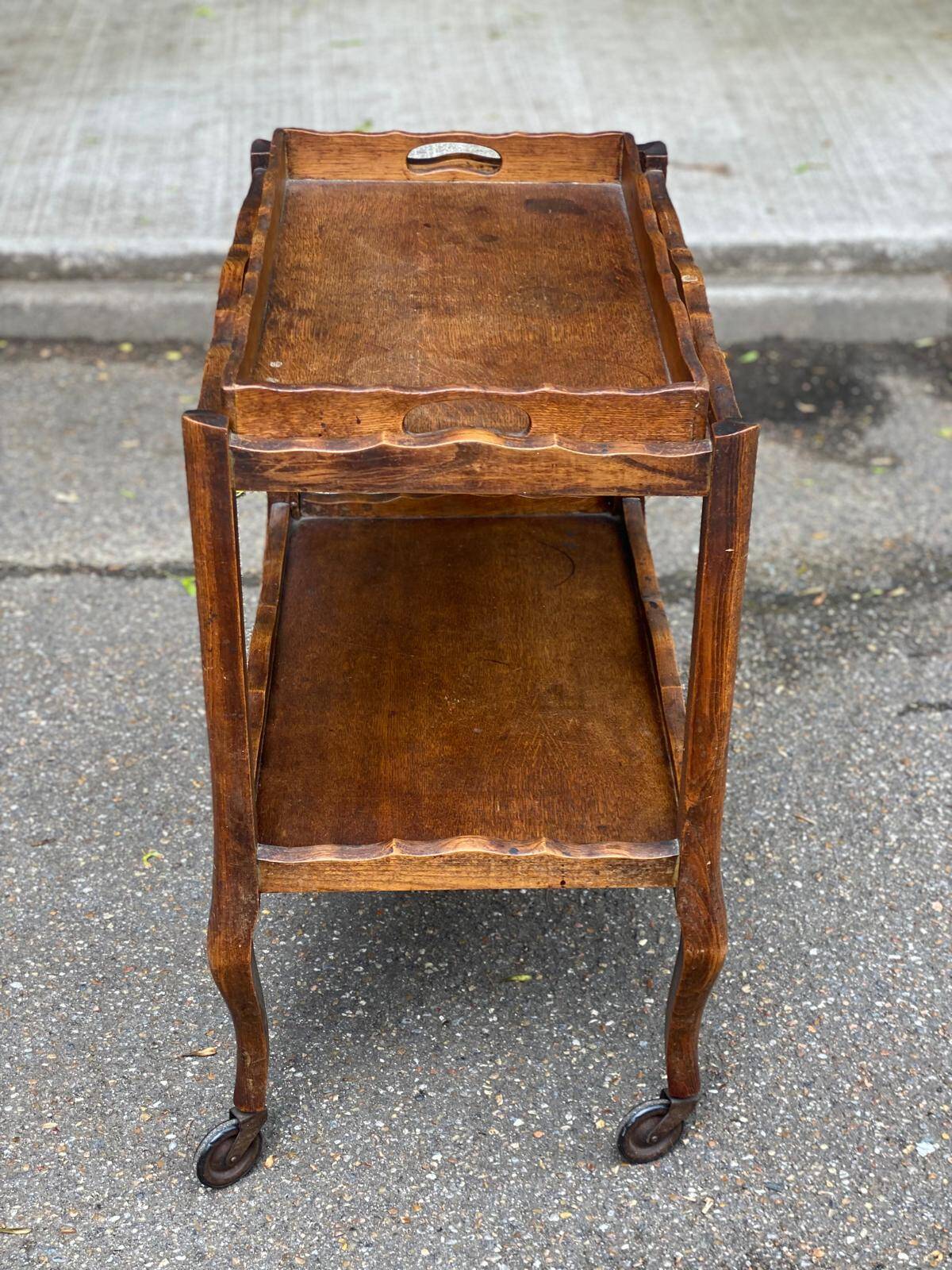 Solid wood rolling bar Louis XV early 20th century