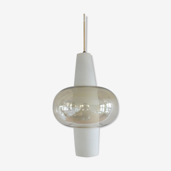 NG37 E / 00 glass suspension by Louis Kalff for Philips 1960s