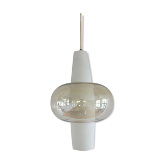 Suspension NG37 E / 00 en verre par Louis Kalff pour Philips 1960s