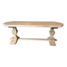 Whitewashed monastery table