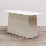 White coffee table Vitra metal side table