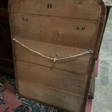 Louis Philippe period mirror with original gold leaf