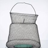Vintage XL fishing net or basket Maillinox from the 80s-90s.