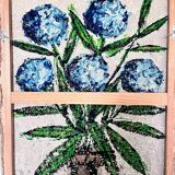 Bernard Buffet tapestry after. The Hydrangeas