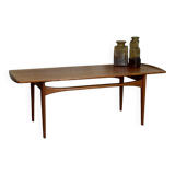 Scandinavian coffee table-teak-Kindt-larsen for France and Daverkosen