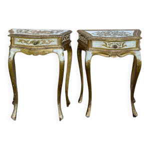 Paires de chevets florentins