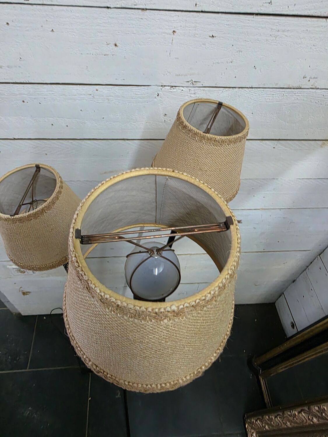 1960s tripod floor lamp