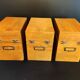 Boites de rangement en bois