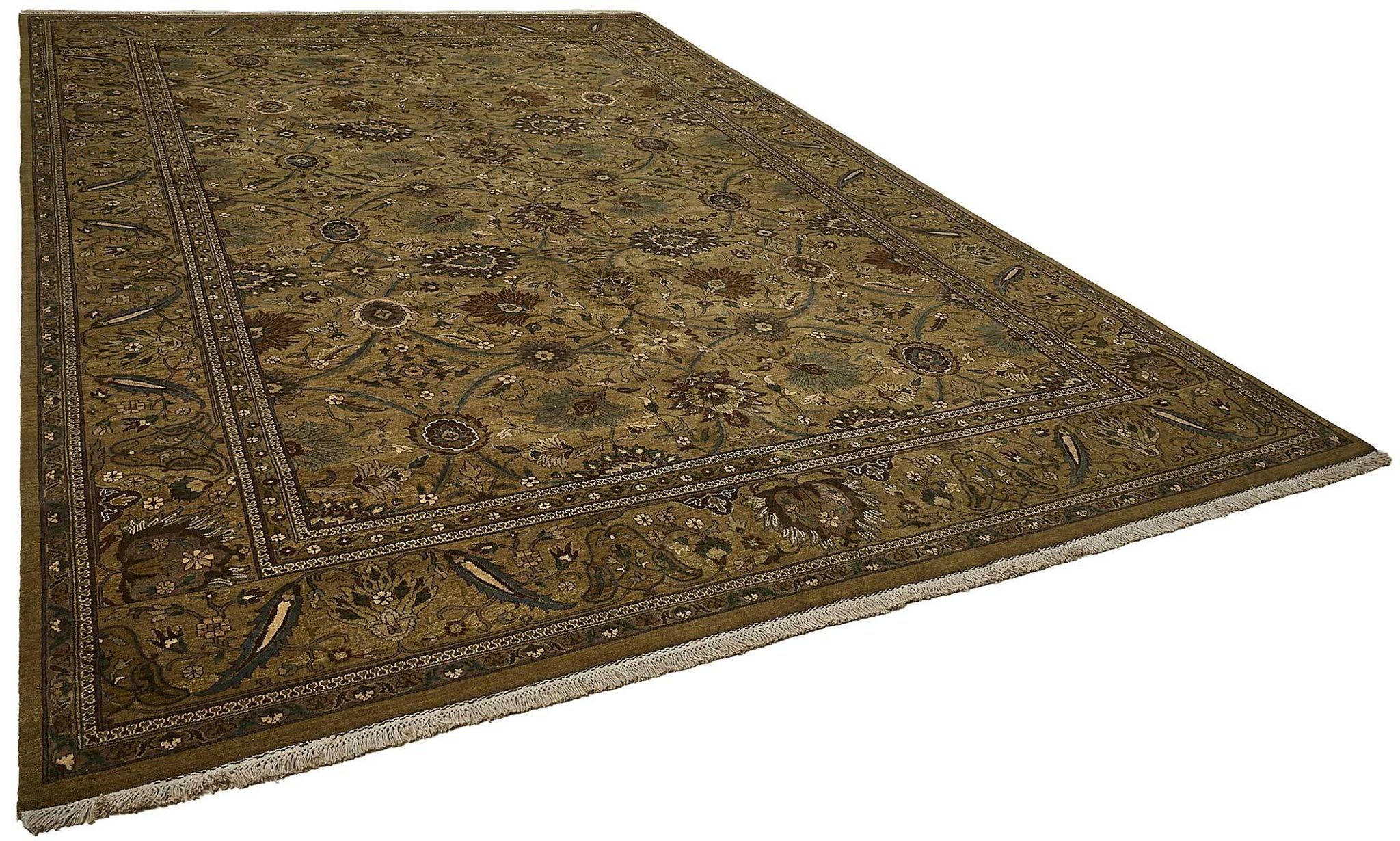 Turkish Handknotted Wool Oushak Rug 300 cm x 430 cm