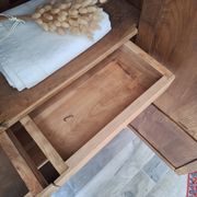 Wardrobe, oak linen cupboard from 1920.