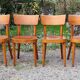 6 "classic" bistro chairs from Horgen-Glarus (Switzerland) 1950s