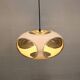 Lampe de plafond UFO à yeux de bug de l'ère spatiale *** Massive *** modèle blanc *** Belgique