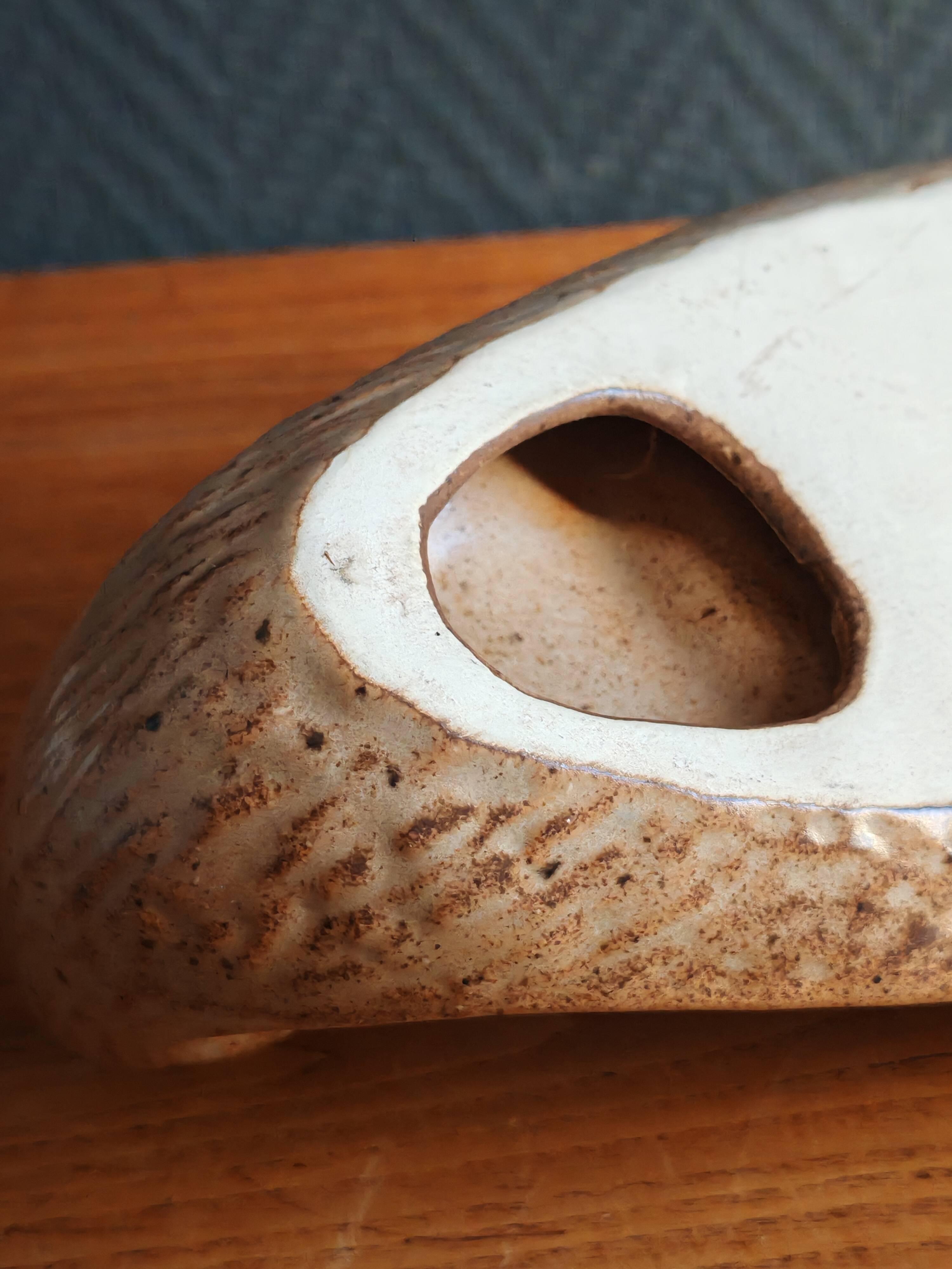 Vintage Stoneware Goose/Duck Head Serving Platter – Foie Gras Plate
