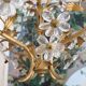 Lustre aux fleurs,  style Florentin XXème
