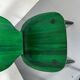 Set of 4 green pine chairs by Svensk Fur, Sweden, 1950s.
