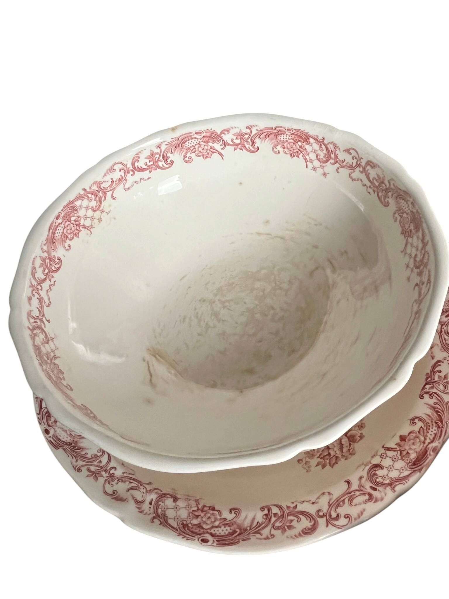 Tableware, porcelain service Villeroy and Boch Valeria 20th century
