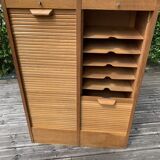 Double curtain binder