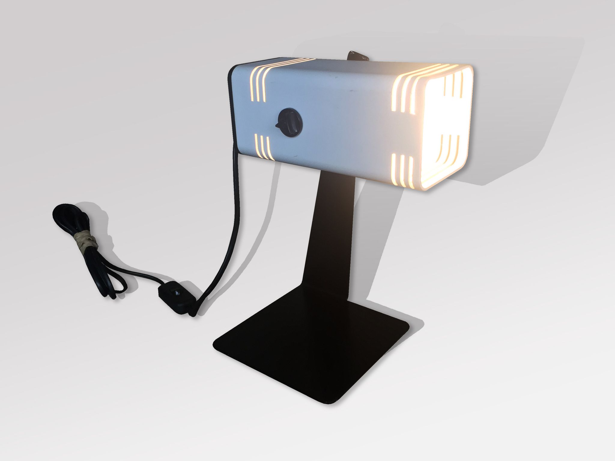 Lampe projecteur design 1970