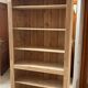Antique library in solid pine