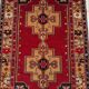 Anatolian Yahyahli rug 247x125cm