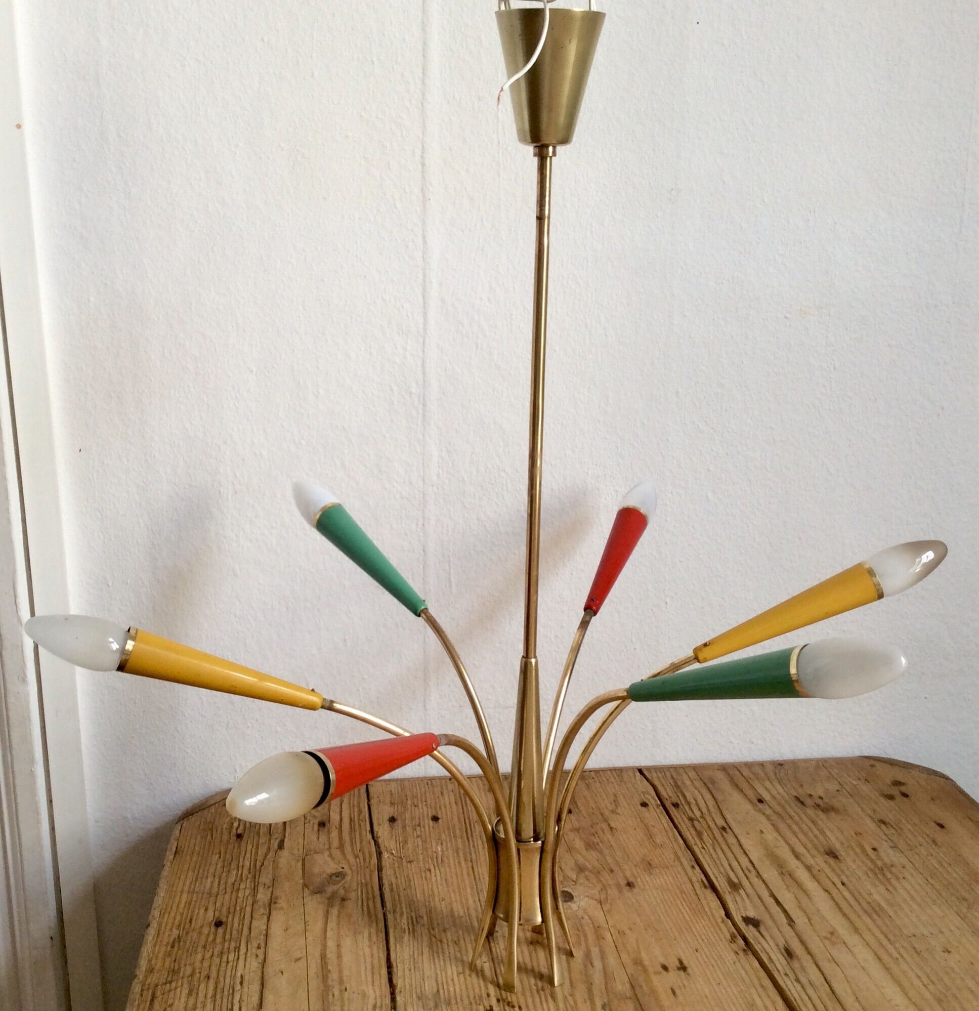 Italian chandelier type Sputnik 50 years