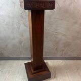 Art Deco Walnut Bench