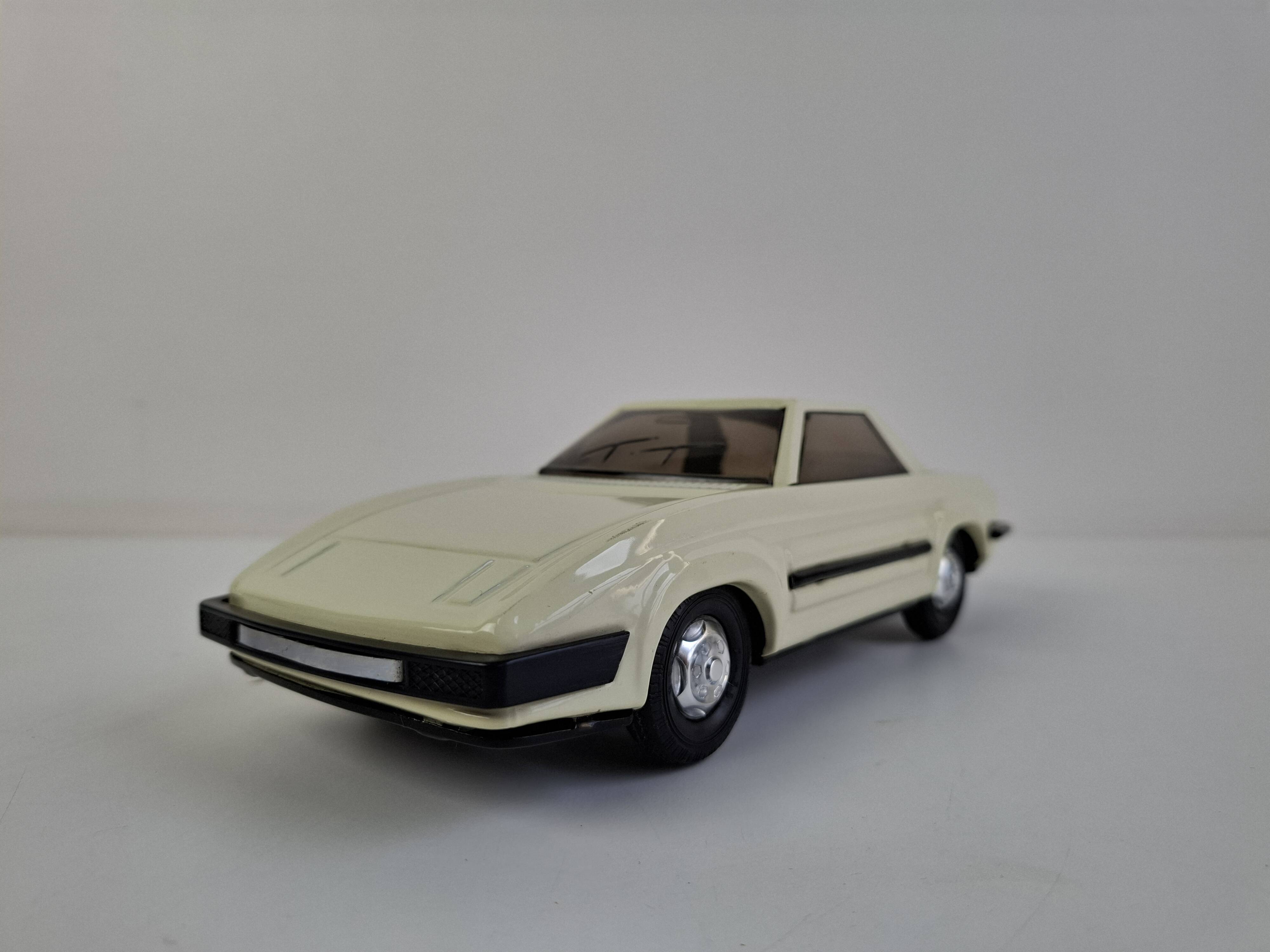 1970s Czechoslovak ITES IGRA Norma Tin Friction Toy Car Mid Century Modern