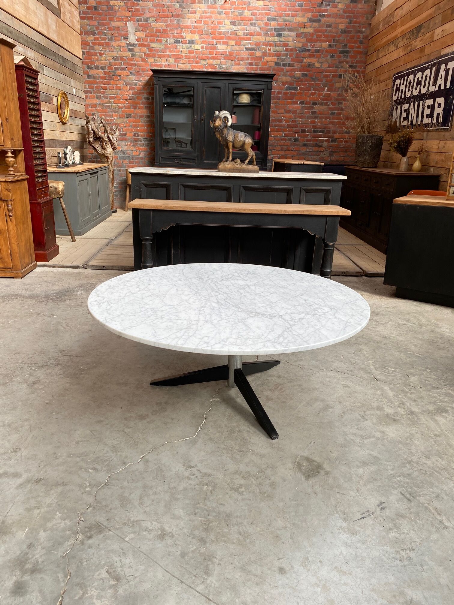 Marble coffee table 70s