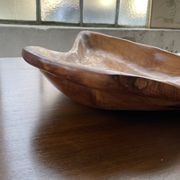 XL thuja root wooden dish