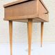Vintage 50s 60s Minimalist Mid Century Bedside Table