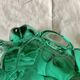 Vintage green glass pocket tray