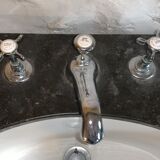 Meuble de salle de bains style flamand double vasque