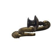 Classicist bronze wall lamp, Poland, 1900s