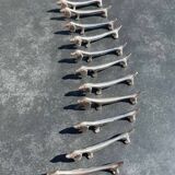 Set of 11 dachshund dog knife holders