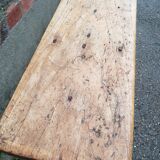 Wooden farm bench "perch"